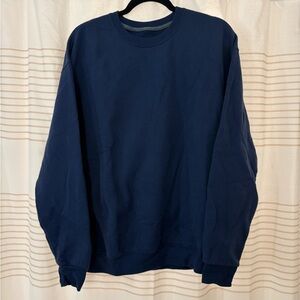 Fruit of the Loom Deep Blue Crewneck Sweater